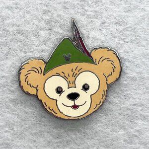 🔮 5/$25 Disney‎ Duffy the Bear Peter Pan Hat Pin